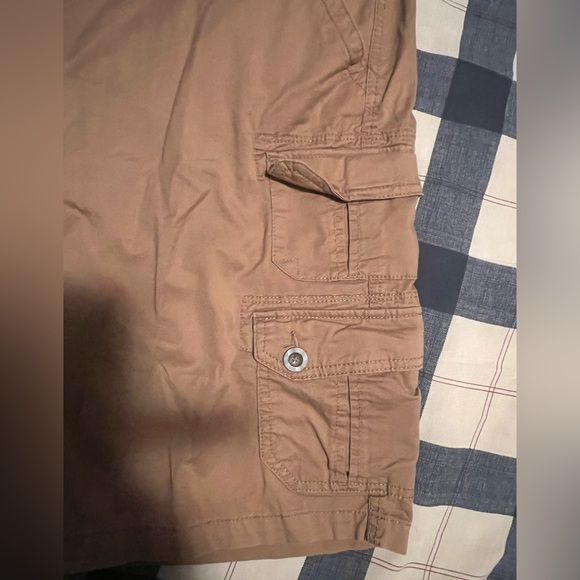 IRON FLEX Mens Shorts Size: 38 Waist Color: Desert Camel 10” Inseam EUC - Picture 4 of 7